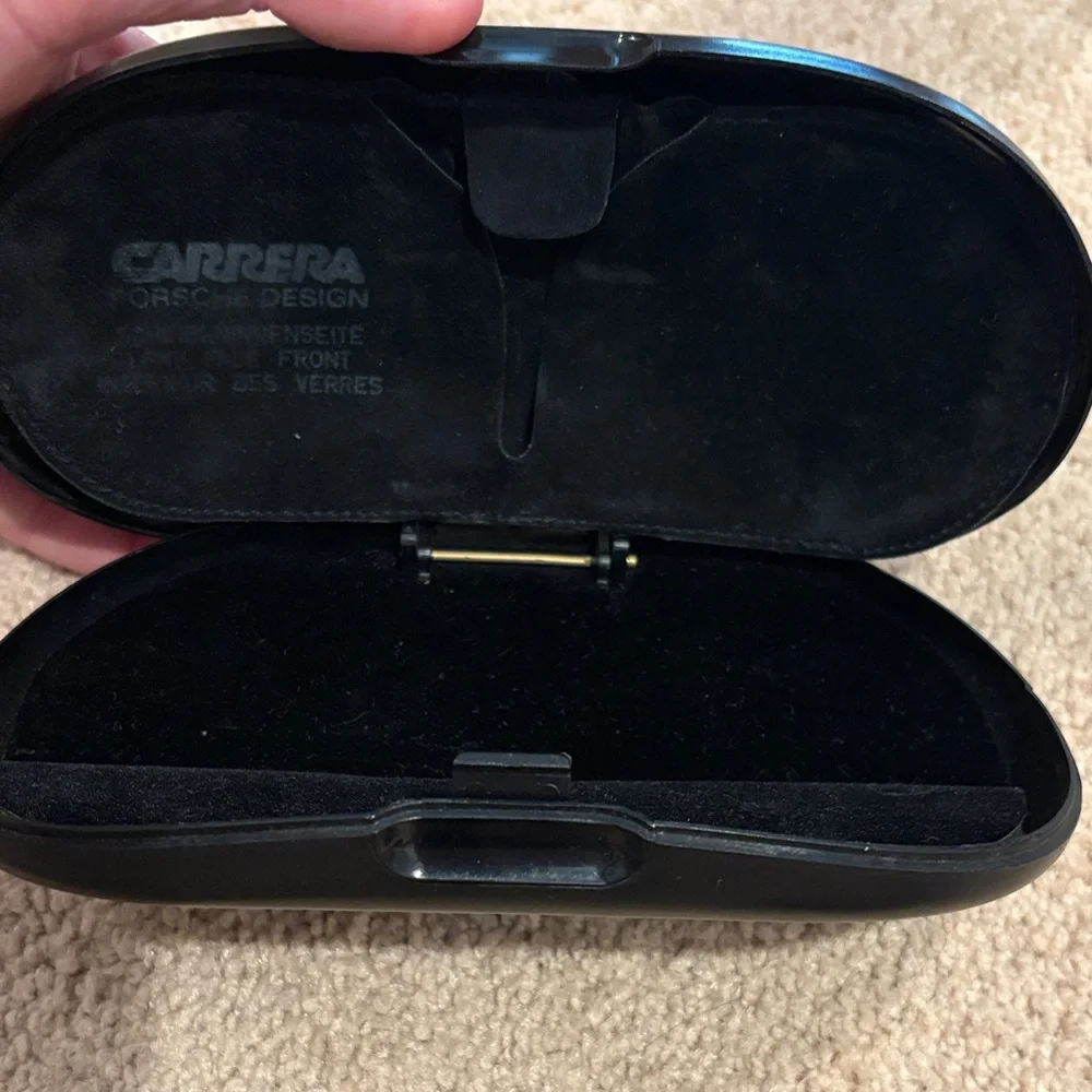 Porsche Design by Carrera Black Aviator Sunglasses Vintage